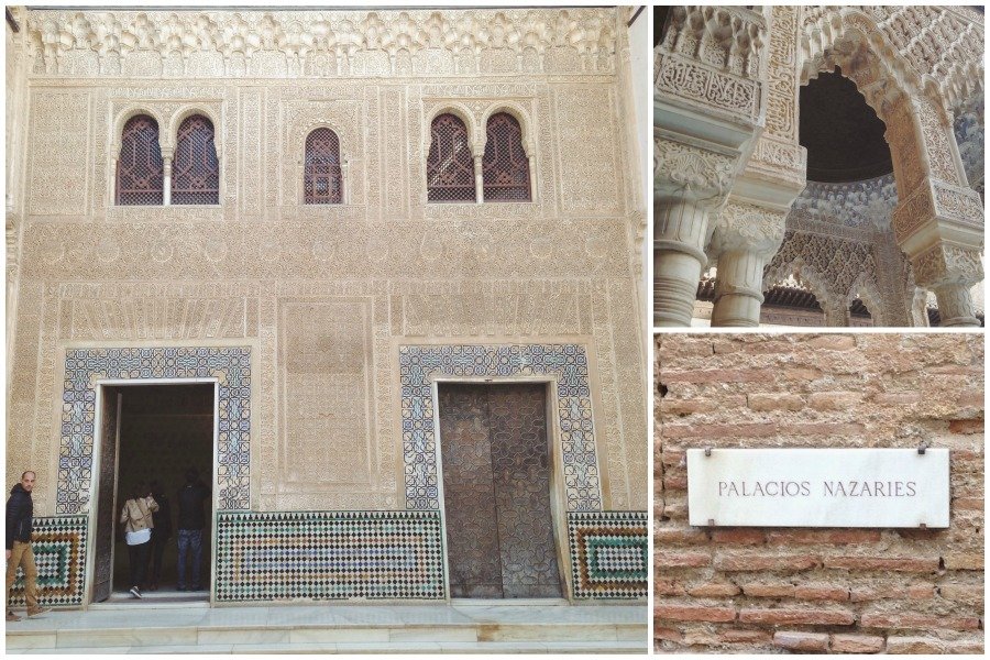 Images from inside the Nasrid Palaces. Click to see more photos + tips for planning your own trip to the Alhambra. 