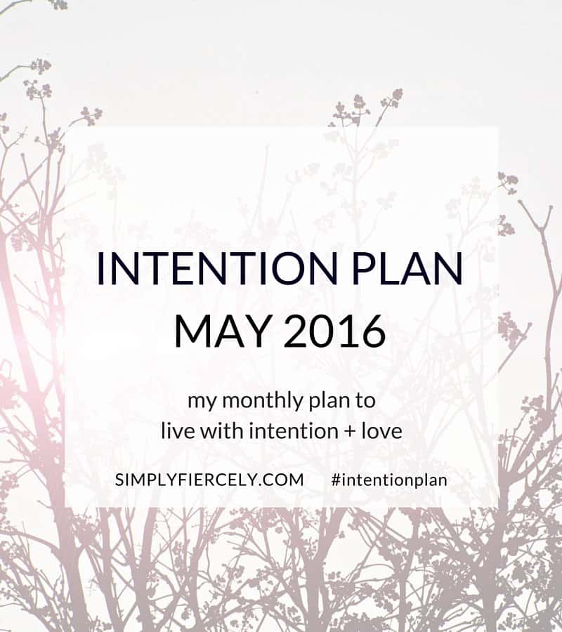 How did I do with my April goal of meditating everyday? And find out why I'm starting before I'm ready in my May Intention Plan.